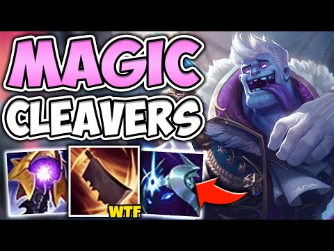 THROW MAGIC CLEAVERS WITH FULL AP MUNDO! (EVERY CLEAVER MELTS) - League of Legends