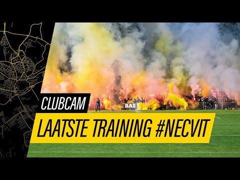CLUBCAM | Laatste training voor de Derby! 🔥 #necVIT