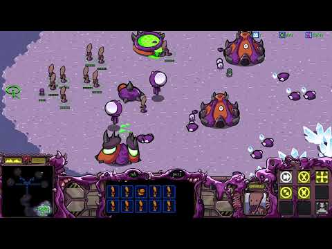 StarCraft Cartooned   Brood War Zerg Campaign   Episode 6   Mission 7 Drawing of the Web