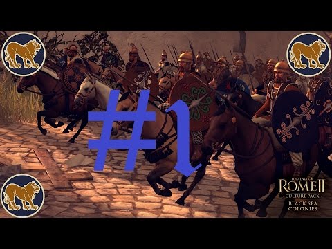 Let's Play Rome II -Black Sea Colonies- Massilia #1