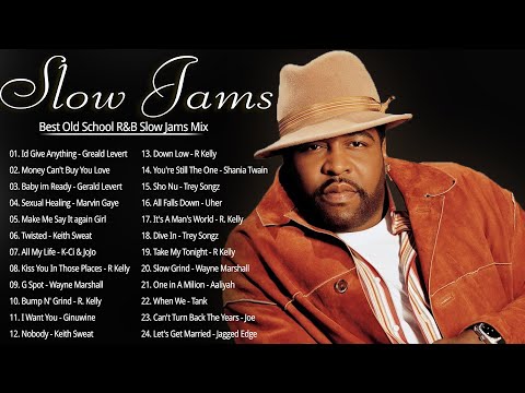 Best 80's & 90's R&B slow Jams Mix | Greald Levert, Marvin Gaye, R Kelly, Keith Sweat, Joe &More