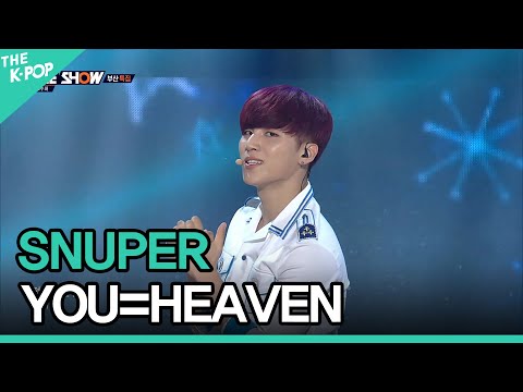 SNUPER, YOU=HEAVEN (스누퍼, 너=천국)|THE SHOW SUPER CONCERT|Busan One Asia Festival 2016|부산 원아시아 페스티벌 2016