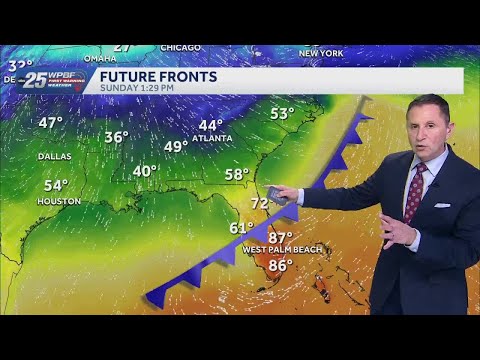 Florida Temperature Map Today