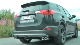 Video: Fox Edelstahl Duplex Sportauspuff-Komplettanlage ab Kat Toyota RAV 4 IV 2.0l