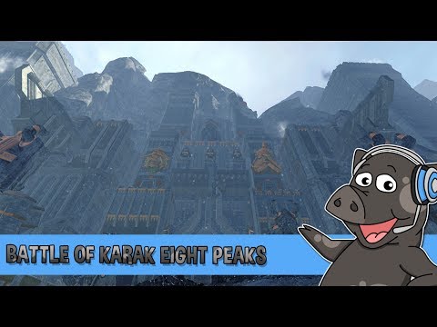 Battle For Karak Eight Peaks - Total War: Warhammer - Cinematic Battle - Vampire Counts vs Dwarfs