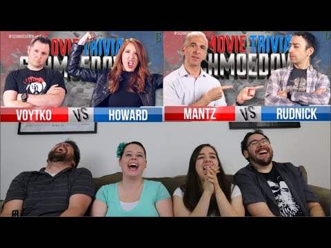 Mantz Vs. Rudnick & Voytko Vs. Howard REACTION -  Movie Trivia Schmoedown