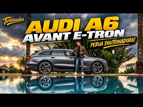 TESTE AUDI A6 AVANT E-TRON - PERUA ELÉTRICA ANDA BEM? AUTONOMIA DÁ CONTA? MELHOR QUE CHINESES?