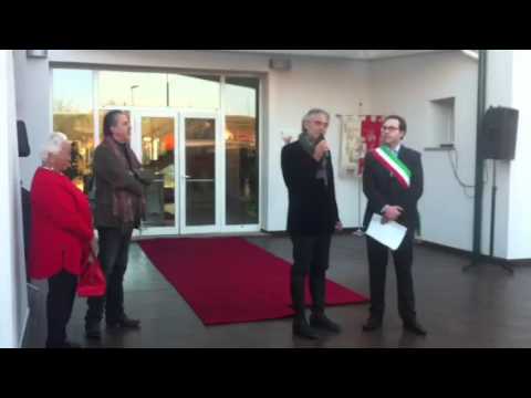 Inaugurazione asilo Bocelli - parla Andrea Bocelli pt2