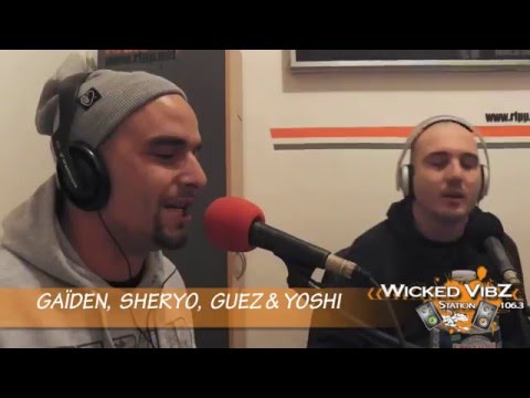 GAÏDEN, YOSHI, SHERYO & GUEZ @ Wicked Vibz Station 106.3 FM