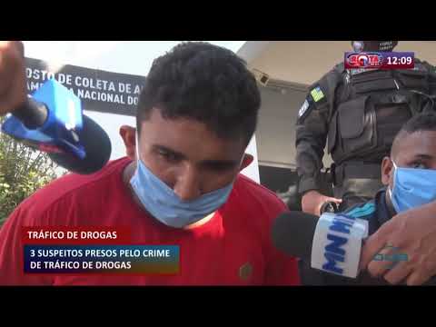 3 suspeitos presos pelo crime de traÌfico de drogas 16 07 20