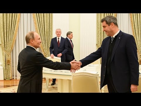 Ministerpräsident Dr. Markus Söder in Moskau - Bayern