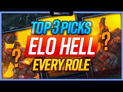 Top 3 Champions for EVERY Role to ESCAPE Elo Hell! - League of Legends Season 10