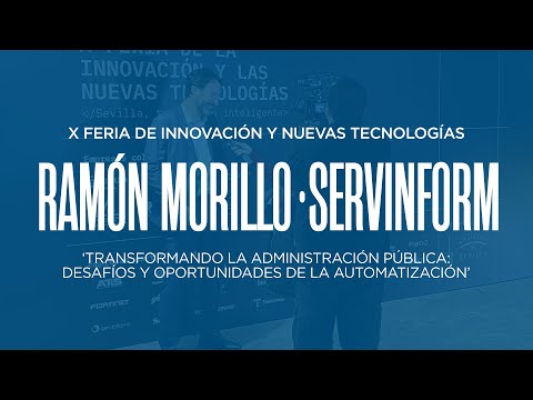 Ramón Morillo Baro - X Feria de Innovación y Nuevas Tecnologías
