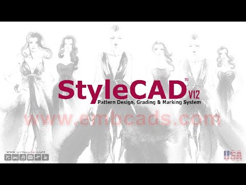 StyleCad V12 Full Pack With Standard Nesting Engine |Work Windows 11 & ALL | Released 6 July 2021