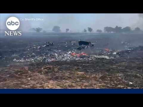 US Army Apache attack helicopter crash in Texas kills 2 on board