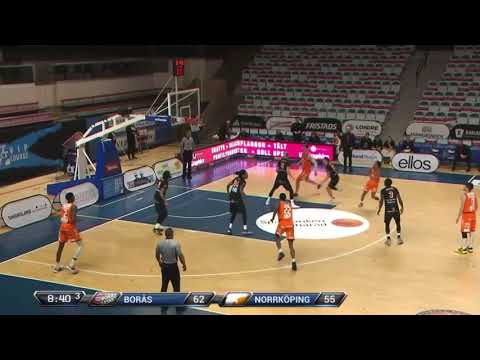 Kamau Stokes (2nd year Europe Pro) Norrkoping vs Boras 2......14 Points, 8 Assist, 3 Reb & 4 steals