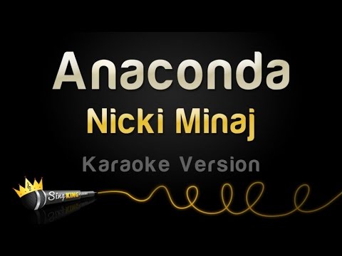 Nicki Minaj - Anaconda (Karaoke Version)