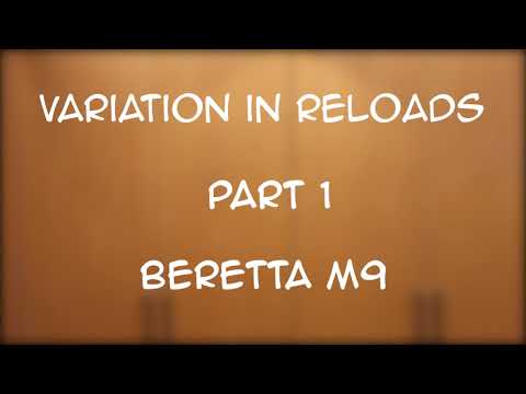 Video Game Reload in Real Life Part 1 : Beretta M9