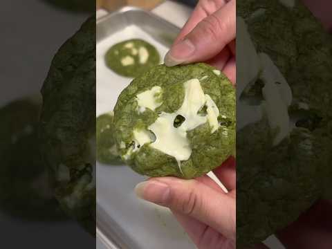 🫶🏻 🍵 Matcha White Chocolate Chip Cookies