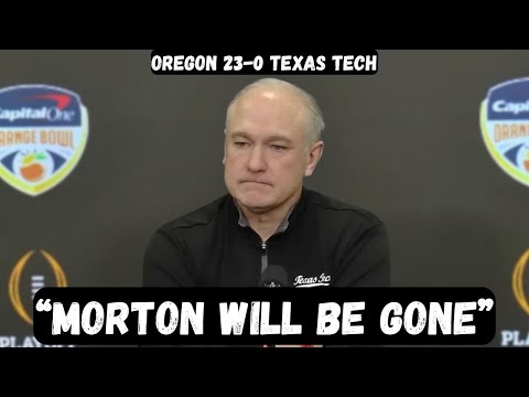 Joey McGuire Postgame Press Conference Interview - Oregon vs Texas Tech - Orange Bowl
