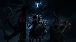 Maa Kalaratri Mantra: Om Kleem Aim Shreem Kalikayei Namah | Fearlessness, Protection & Negative ....