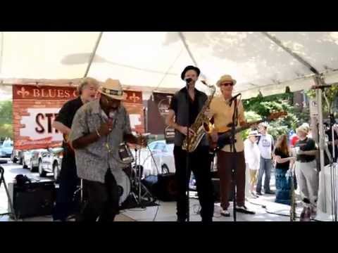 Blues City Deli Street Fest 2014 - Roland Johnson & Soul Endeavor with Marty Abdullah & Art Dwyer