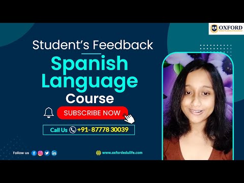 Spanish Language Course | Rima  Student | Feedback | Oxford Global Academy of Excellence