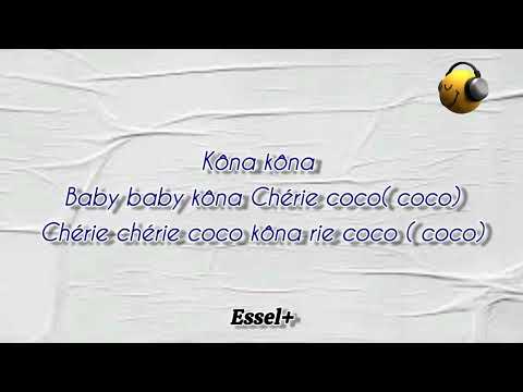 King Maz Ft Santrinos Raphaël - Kôna ( Lyrics officiel)