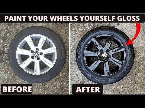 Thumbnail for How to Spray Paint Wheels Gloss Black by GAZ, video, WiLL, Car, vide, video i