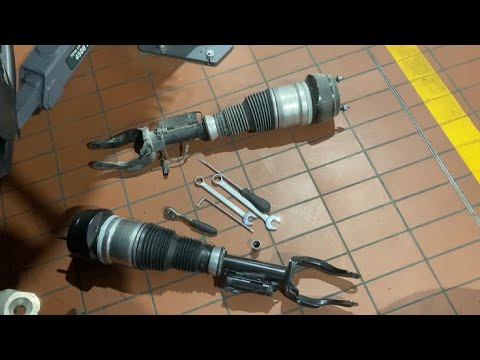 ML 500 front shock absorber replacement ,