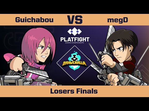 Guichabou (Mikasa) vs megD (Levi) - Losers Finals - Brawlhalla | Platfight Online