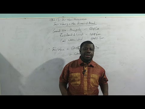 IFRS 13 - FAIR VALUE MEASUREMENT (PART 3)