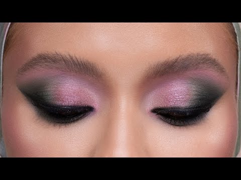 HOW-TO achieve Pink Dramatic Smokey Eyes with the NEW RETRO GLAM PALETTE| Natasha Denona Makeup