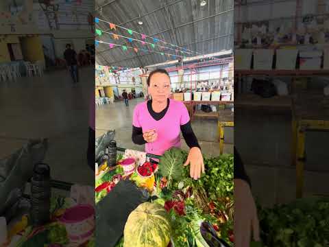 Feira livre de frutas e verduras de Sumé PB 08/06/2026