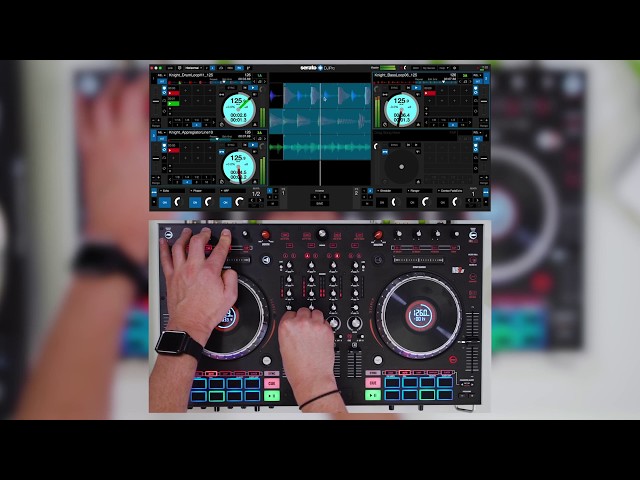 Vidéo teaser pour 4 Deck Mixing - Numark NS6II Key Features Tutorial (3 of 4)