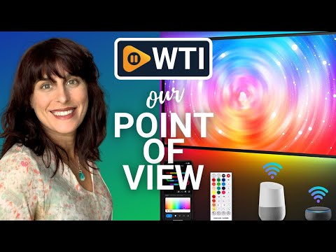 maylit Smart WiFi TV LED Backlight - WTI product video review