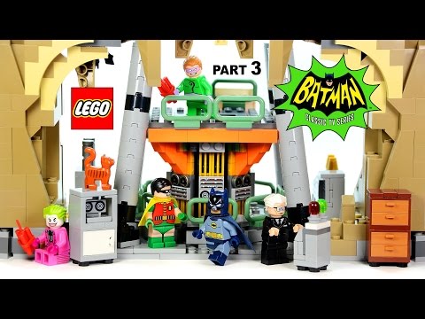 Vidéo LEGO DC Comics 76052 : Série TV classique Batman - La Batcave