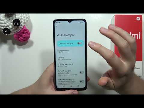 How to Turn ON HotSpot on Redmi A3 - Share your Internet