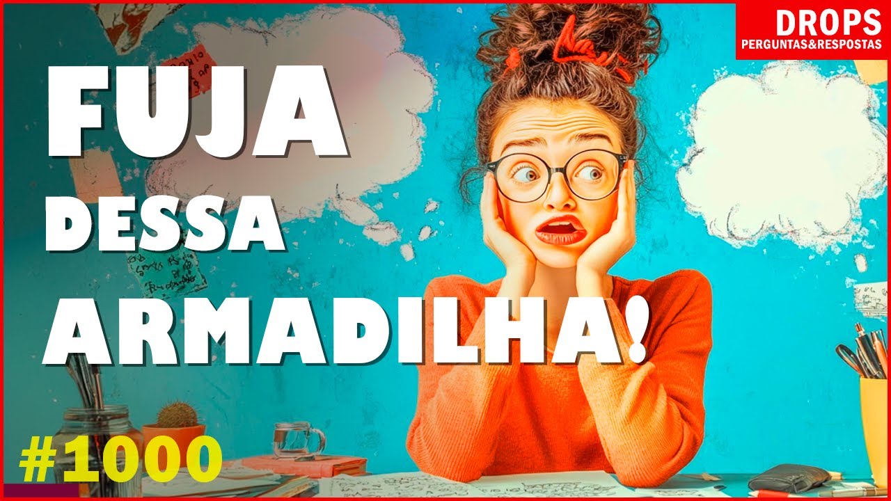 DESCUBRA COMO ESSE PROBLEMA COMUM TE IMPEDE DE ESCREVER [DROPS 1000]