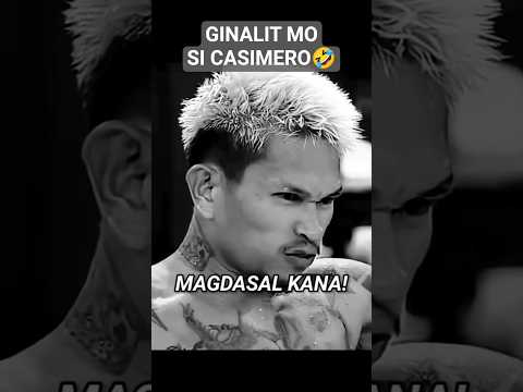 Casimero Naisahan ng Artista🤣 #boxing #shorts
