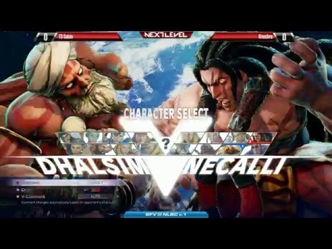 SFV/SF5: Next Level Battle Circuit V.1 - TS Sabin (Dhalsim) vs Knuckre (Necalli)
