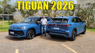 Novo Volkswagen Tiguan 2026 - Ficou bom de dirigir