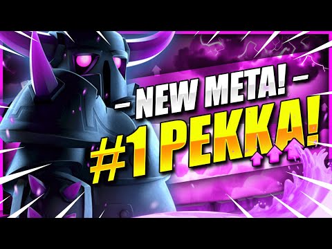 NERF THIS NOW!! #1 NEW PEKKA DECK DOMINATES IN CLASH ROYALE!! 😱