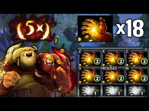 x18 Hand of Midas 1600 GPM 7.34 Ogre is Rich By Goodwin | Dota 2 Gameplay