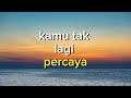 Anji - Bukan Kekasih Sempurna ( MUSIK LIRIK – LIRIK LAGU – MUSIC LYRIC )