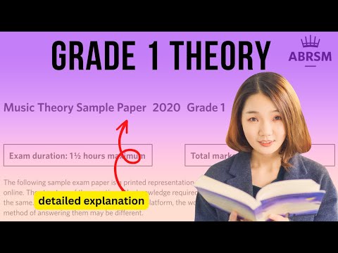 ABRSM Grade 1 Online Music Theory Sample Paper - Step-by-step walk through