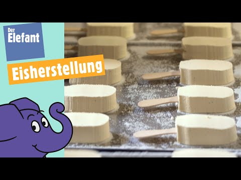Herstellung Eis am Stiel | Der Elefant | WDR