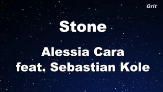 Stone - Alessia Cara Karaoke ft. Sebastian Kole 【With Guide Melody】Instrumental