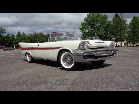 Thumbnail for 1958 Desoto Firesweep Convertible Survivor & 350 Engine Sound on My Car Story with Lou Costabile by Car