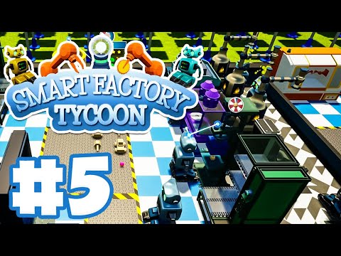 We maxed a Robot! | Let's Play: Smart Factory Tycoon | Ep 5